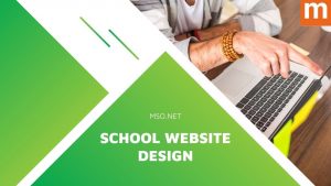 Read more about the article Be the HIGH-TECH school with: school website design