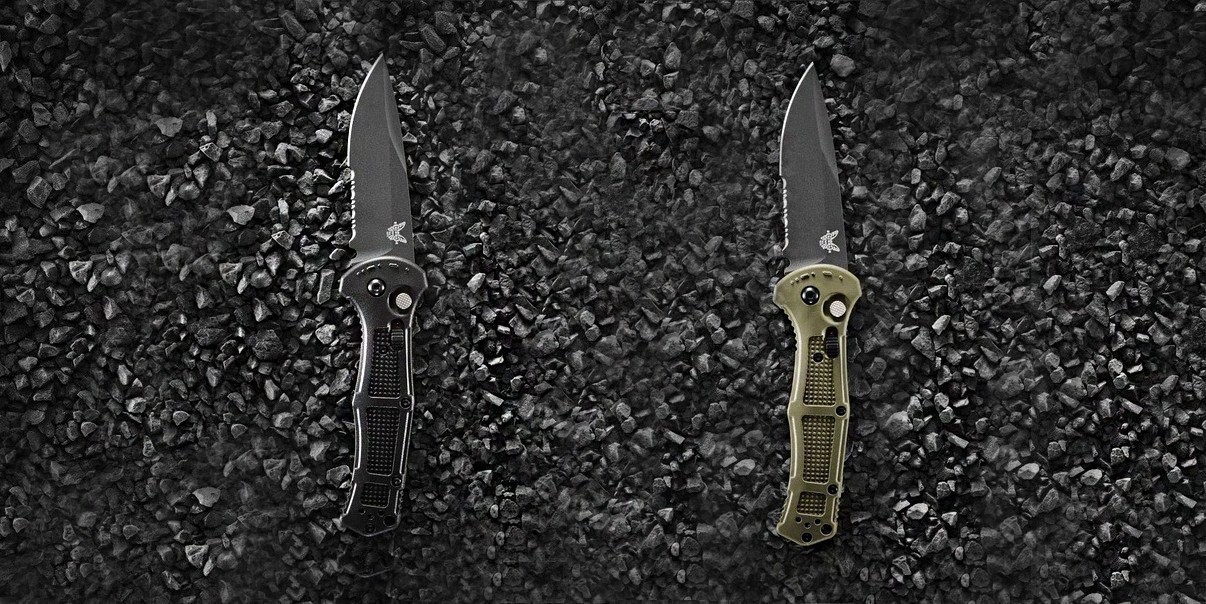 Read more about the article BENCHMADE CLAYMORE. Review of a folding that is automated with a claim to professionalism