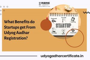 Read more about the article What Benefits do Startups get From Udyog Aadhar Registration?