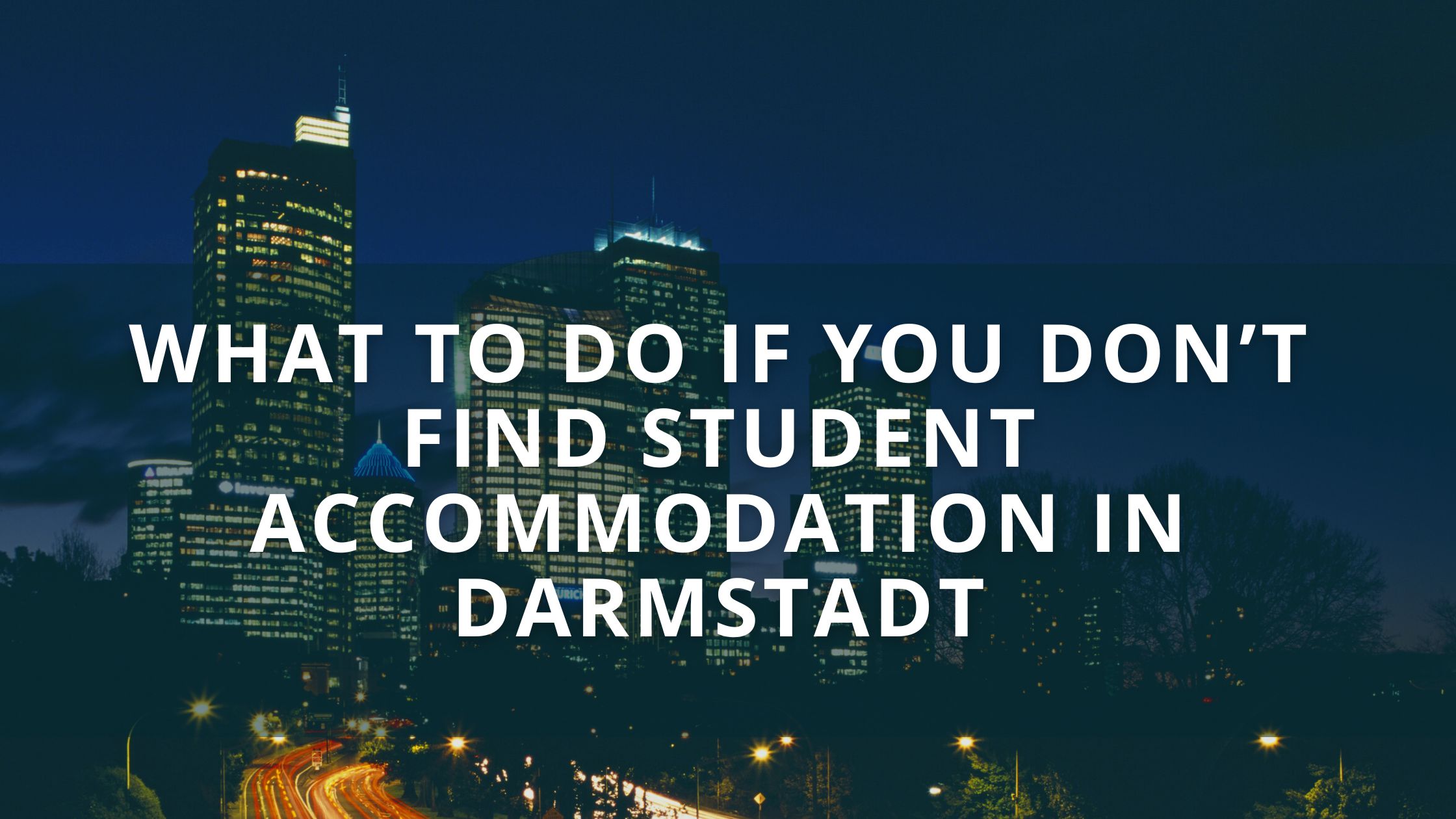 You are currently viewing Alternative Options for Students Struggling with Darmstadt Housing